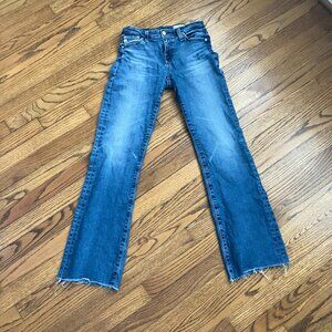 AG Low-Rise Boot Jean Size 25 Nordic Sea